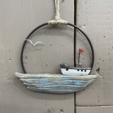 Hanging Boat Decoration