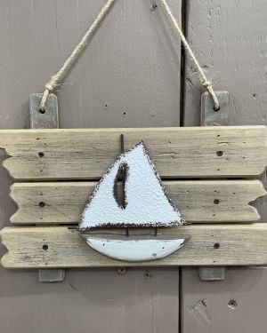 Hanging Sailboat Decoration