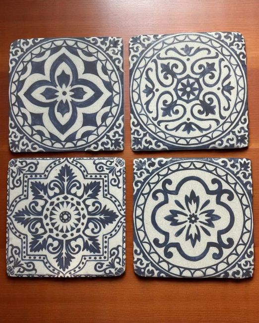 Blue Tile Coaster