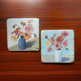 Flower Coasters