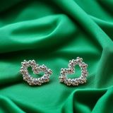Daisy Heart Studs