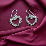 Daisy Heart Earrings
