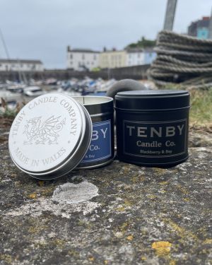 Blackberry And Bay Tin Candles
