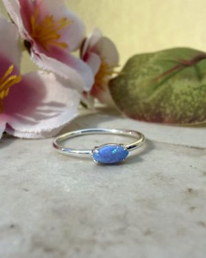Blue Lali Stone Ring