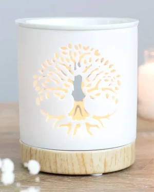 Tree of Life Ceramic Oil Burner