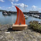 Orange Glass Boat
