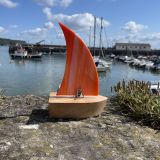 Orange Glass Boat