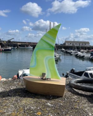 Green Glass Boat