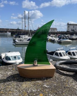 Green Glass Boat
