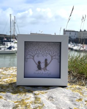 He Asked She Said Yes Frame