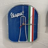 Blue Vespa Clock