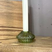 Garden Jade Glass Candle Holder