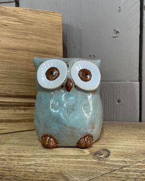 Ceramic Owl Vase