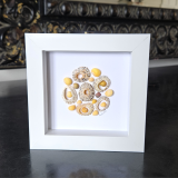 Yellow Seashell Frame