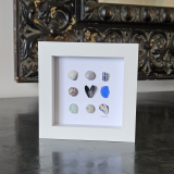 Seashell and Sea Glass Frame