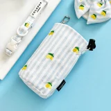 Living La Vida Lemon Drawstring Treat Pouch