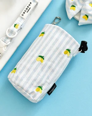 Living La Vida Lemon Drawstring Treat Pouch
