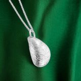 Large Mussel Shell Necklace