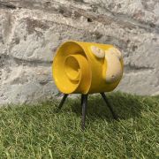 Ceramic Yellow Ram Ornament