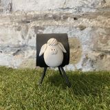 Ceramic Black Sheep Ornament