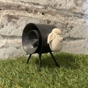 Ceramic Black Sheep Ornament