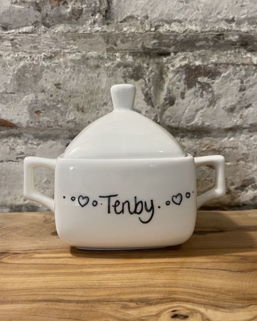 Square Tenby Sugar Pot