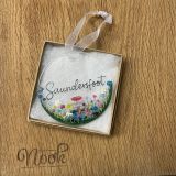 Saundersfoot Glass Hanging
