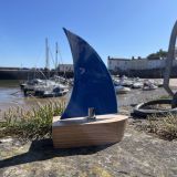 Blue Glass Boat
