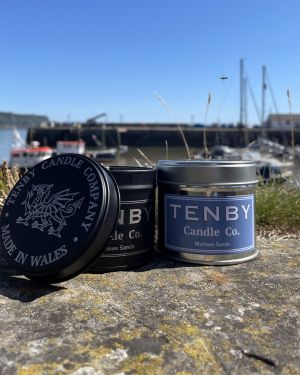 Marloes Sands Tin Candles