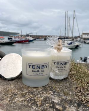 Barafundle Bay Glass Candles