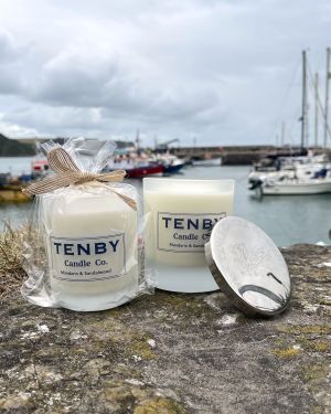 Mandarin And Sandalwood Glass Candles