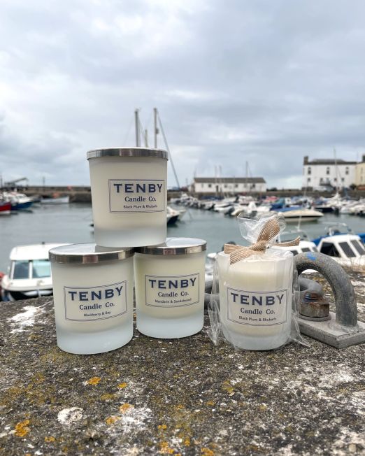 Tenby Glass Candles