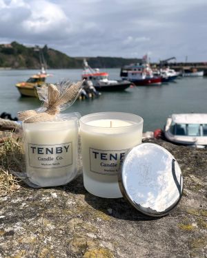 Marloes Sands Glass Candles
