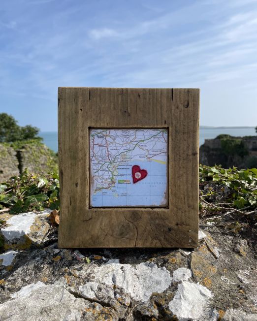 Reclaimed Timber Tenby Heart