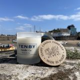 Barafundle Bay Glass Candle