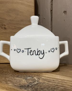Square Tenby Sugar Pot