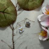 Square Heart Earrings