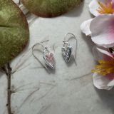 Textured Heart Earrings