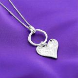 Circle Heart Necklace
