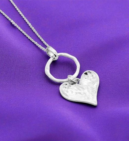 Circle Heart Necklace