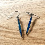 Blue Opalique Drop Earrings