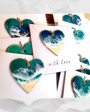 Coastal Resin Card