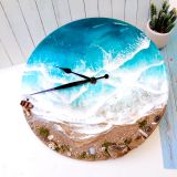 Coastal Resin Clock