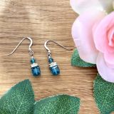 Turquoise Crystal Earrings
