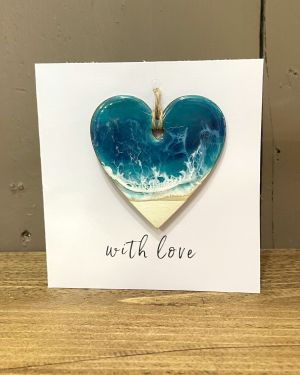 Coastal Resin Card