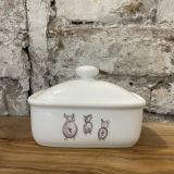 Pig Butter Dish