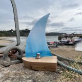Blue Glass Boat
