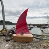Red Glass Boat