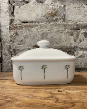 Daffodil Butter Dish