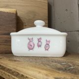 Pig Butter Dish